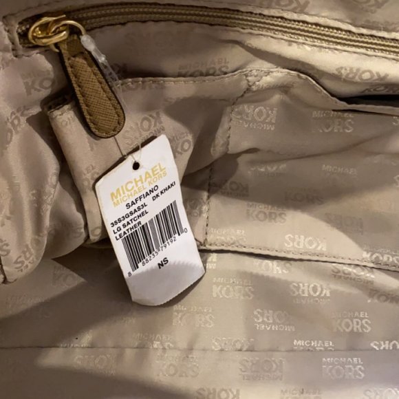 Michael Kors Satchel- Kaki - Large - Picture 6 of 11